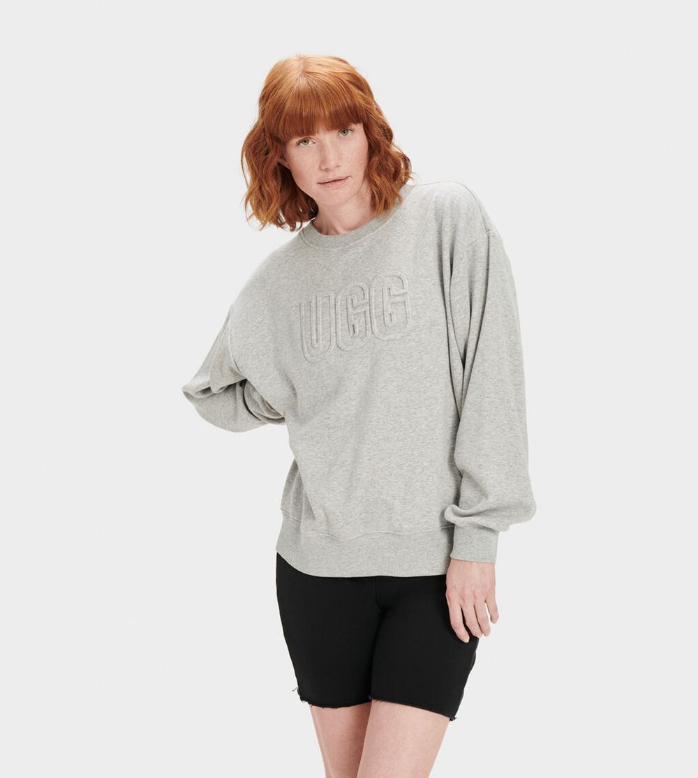 Ugg Pullover Womens - Ugg Meghan Grey - 037YGZIPD